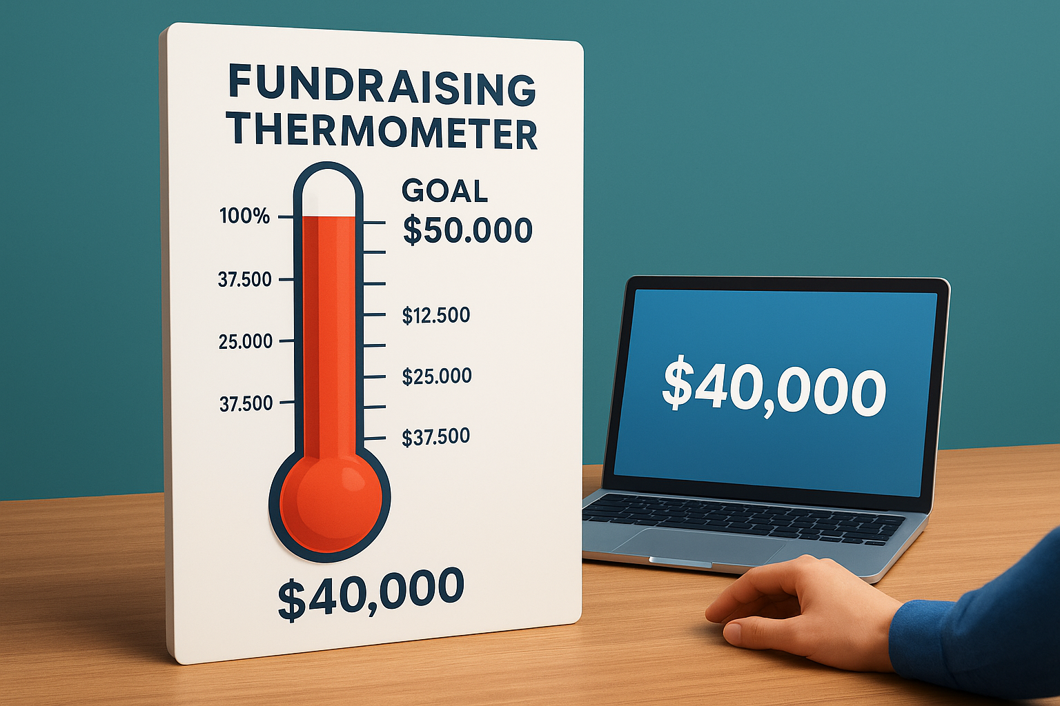 Fundraising Thermometer Template: How to Boost Donations and Engagement